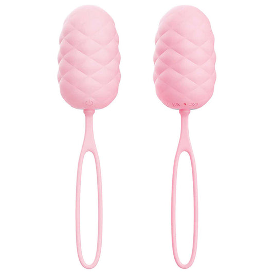 Adam & Eve PILLOW TALK EGG - Pink USB Rechargeable Vibrating Egg with Wireless Remote Control