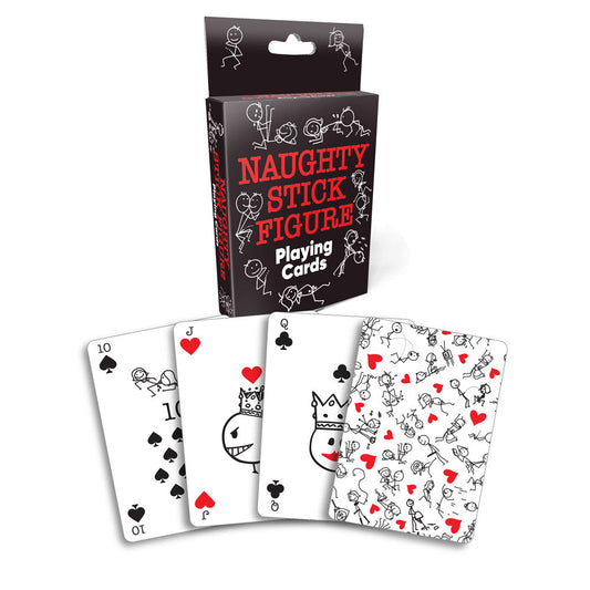 Naughty Stick Figure Playing Cards - Novelty Playing Cards