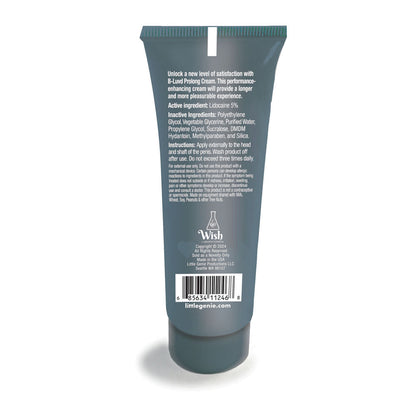B-LUVD Erection Prolong Cream - Male Desensitising Cream - 59 ml Tube