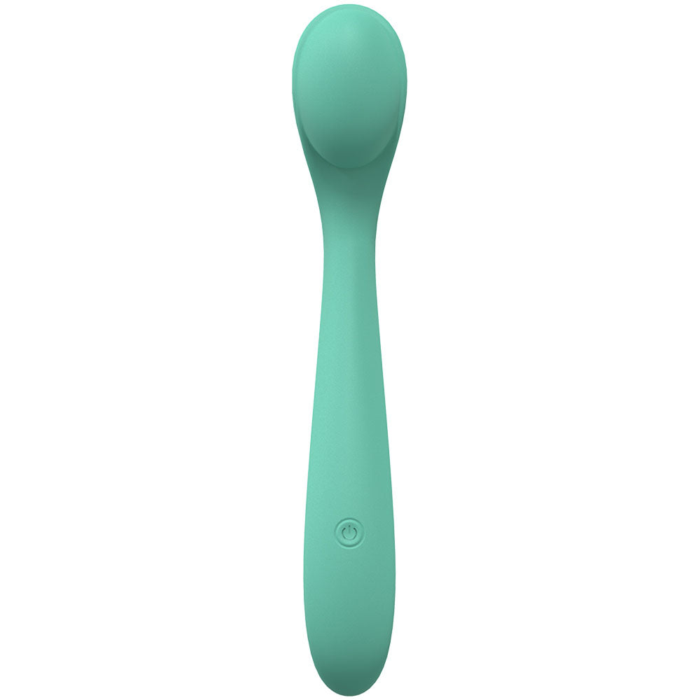 LOVELINE Juicy - Green - 21.5 cm USB Rechargeable Vibrator