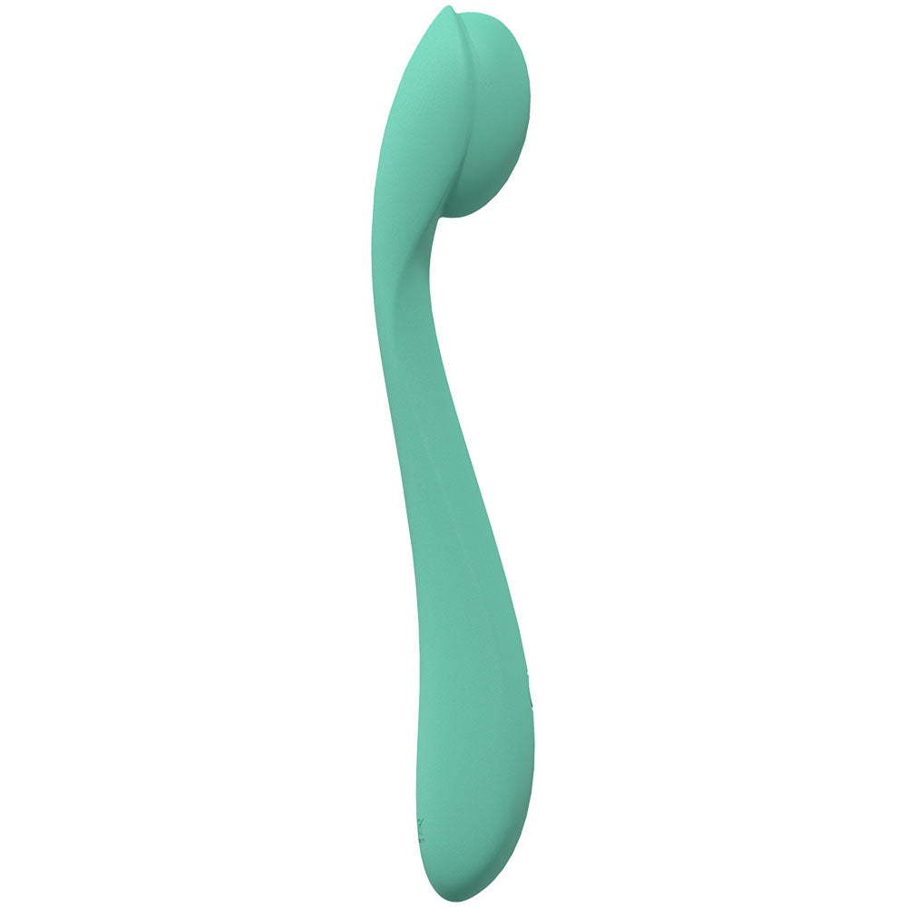 LOVELINE Juicy - Green - 21.5 cm USB Rechargeable Vibrator