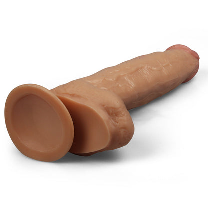 King Size 11'' Realistic Dildo - Flesh 29.5 cm Dong