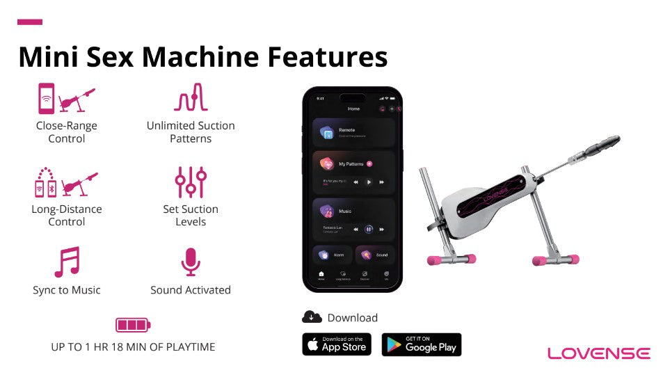 Lovense Mini Sex Machine Launch Kit