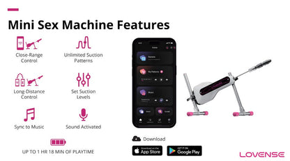 Lovense Mini Sex Machine Launch Kit