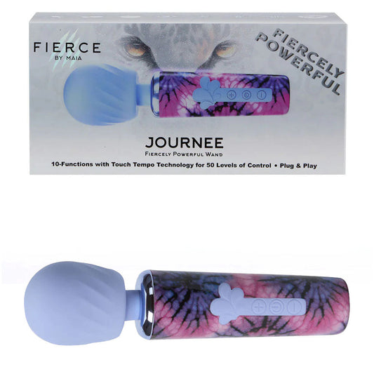 Maia JOURNEE Wand - Purple 15.9 cm USB Rechargeable Massage Wand