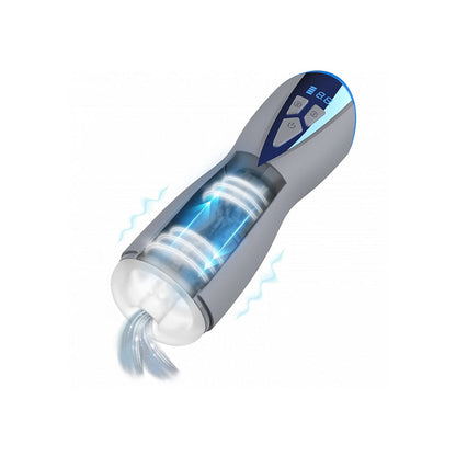MASTURS Eloa - USB Rechargeable Sucking & Vibrating Auto Stroker with Augmented Reality