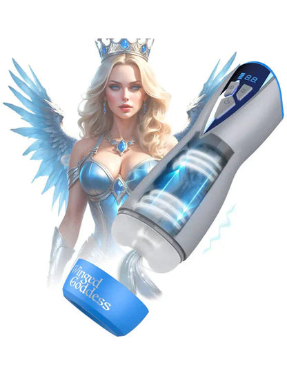 MASTURS Eloa - USB Rechargeable Sucking & Vibrating Auto Stroker with Augmented Reality