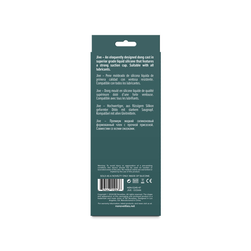 Lust-n-Dreams - Jive - Ocean - Blue 16.3 cm Dildo