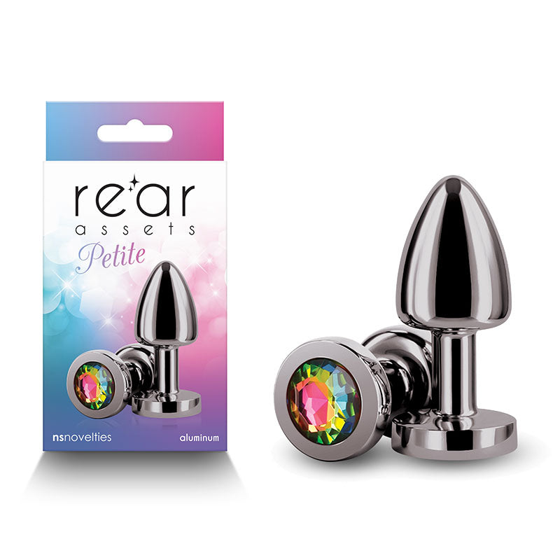 Rear Assets Petite - Gunmetal with Rainbow
