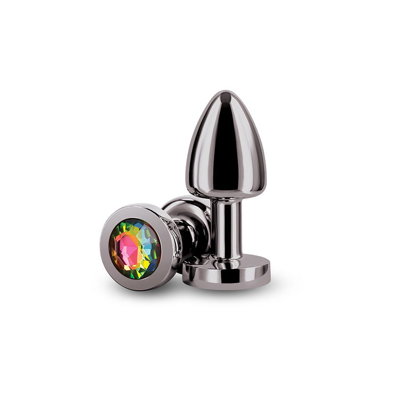 Rear Assets Petite - Gunmetal with Rainbow