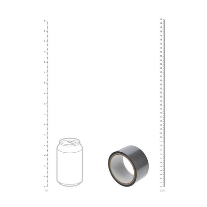 OUCH! PVC Non-Stick Tape - Silver - Silver Bondage Tape - 20 metre Length