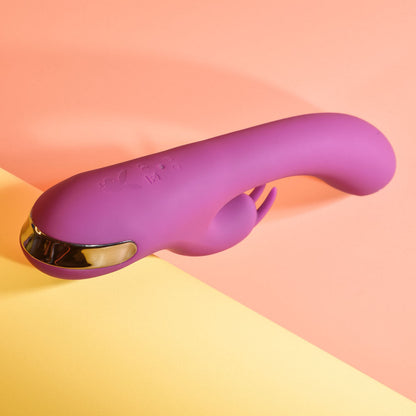 Playboy Pleasure THUMPER - Purple 21.9 cm USB Rechargeable Rabbit Vibrator