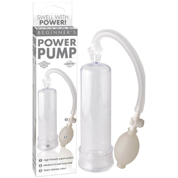 Beginner's Power Pump - Blue Penis Pump