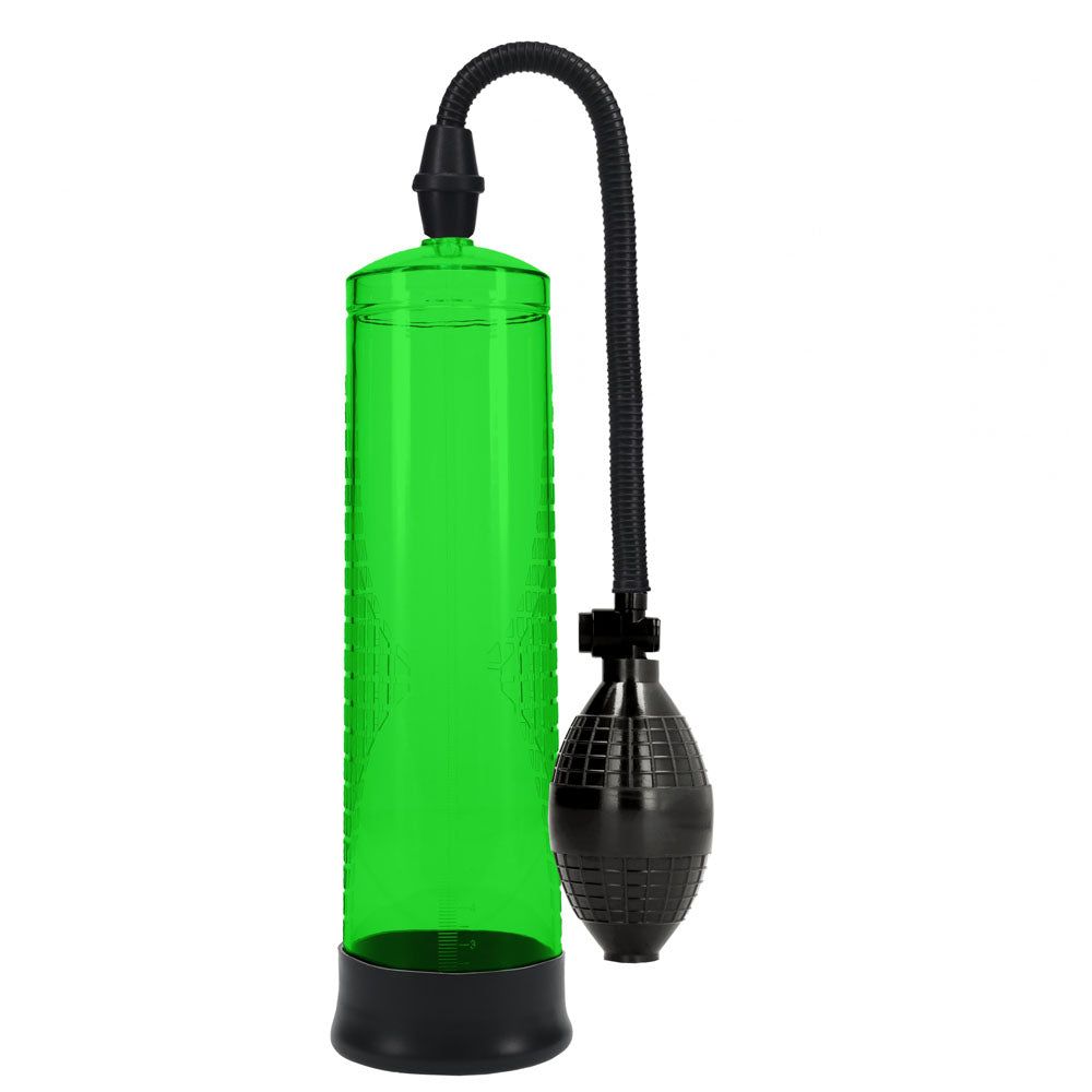 PUMPED Basic Pump 1 - Blue - Blue Penis Pump
