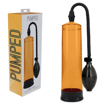 PUMPED Basic Pump 1 - Blue - Blue Penis Pump