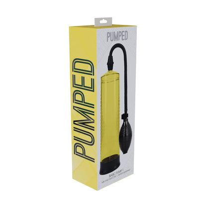 PUMPED Basic Pump 1 - Blue - Blue Penis Pump