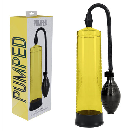 PUMPED Basic Pump 1 - Blue - Blue Penis Pump