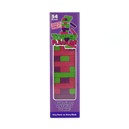 Tower of Pleasure - Couples Tumbling Tower Game