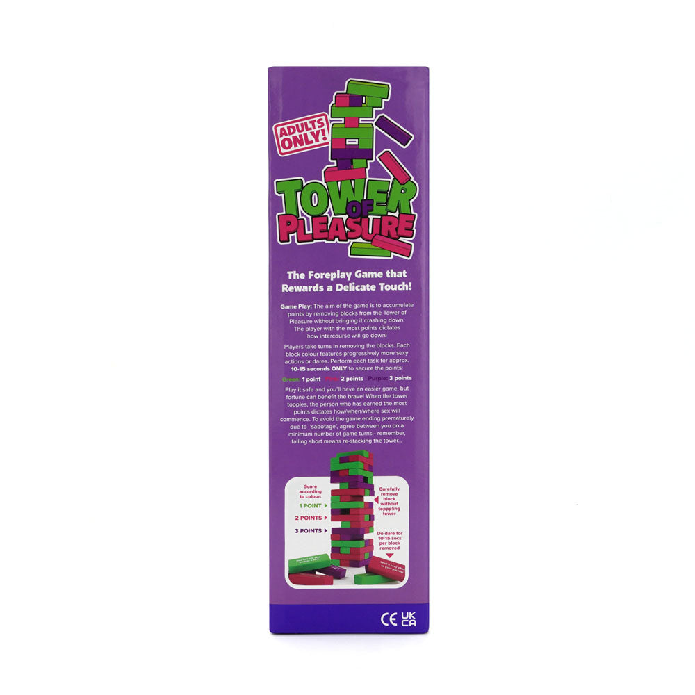 Tower of Pleasure - Couples Tumbling Tower Game