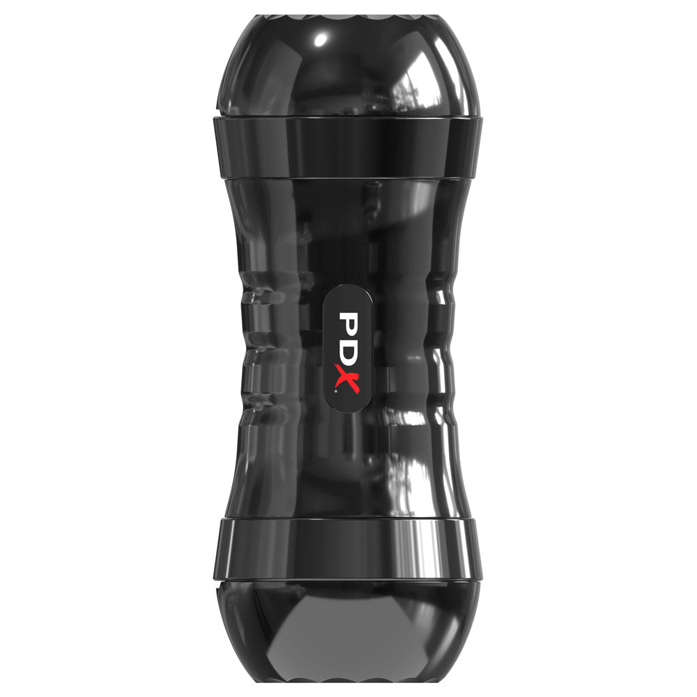 PDX Wet Pussies Super Flip-A-Pussy Over - Brown - Brown Dual Ended Stroker (Vagina & Ass)