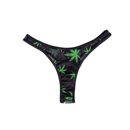 Maia DATE NIGHT 420 PANTY VIBE - S/M - Black S/M 420 Panty with Black USB Rechargeable Bullet & Remote