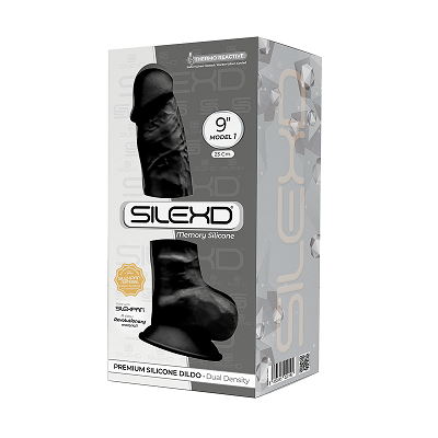 Silexd Model 1 Black 9" Dildo