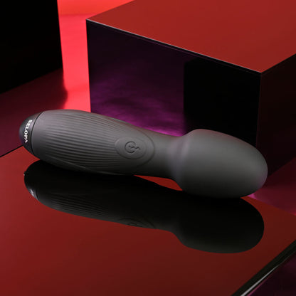 Selopa POWER TRIP - Black 18.8 cm USB Rechargeable Massage Wand