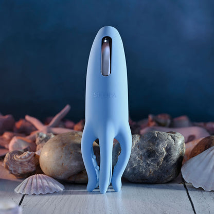 Selopa TENTACLE TICKLER - Blue USB Rechargeable Vibrating Stimulator