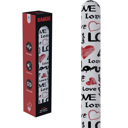 S-LINE Kaotix Love - White 17.8 cm USB Rechargeable Vibrator