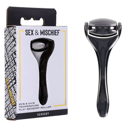 S&M Exs & Ohs Temperature Play Sensory Roller - Gunmetal Roller