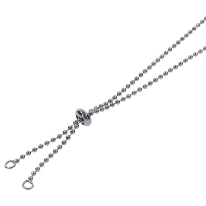 S&M Exs & Ohs Body Jewelry with Nipple Ties - Metal Chain with Nipple Ties