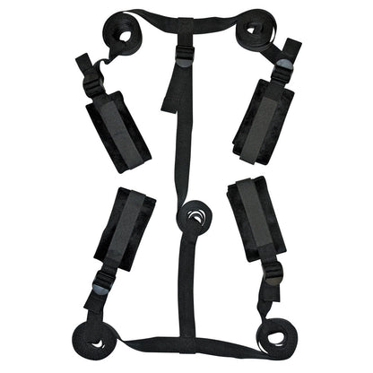 Sex & Mischief Bed Bondage Restraint Kit - Under the Bed Restraint System