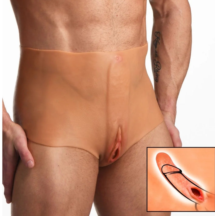 Master Series Pussy Panties Silicone Vagina and Ass Panties