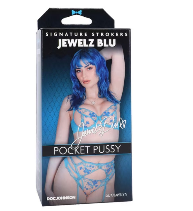 Signature Strokers - Jewelz Blu - ULTRASKYN Pocket Pussy Vanilla