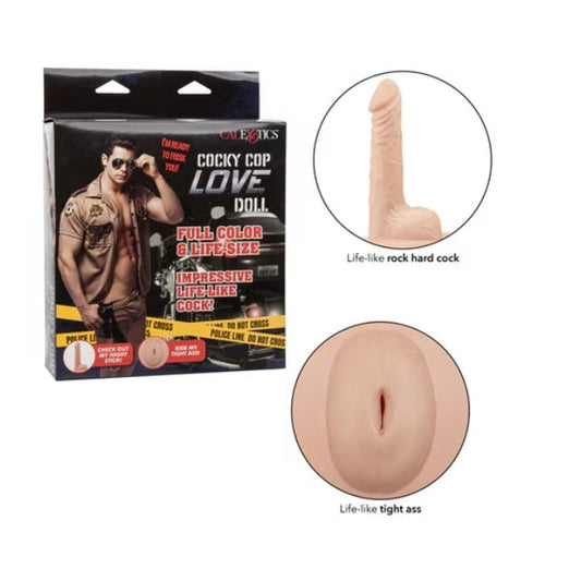 Cocky Cop Love Doll