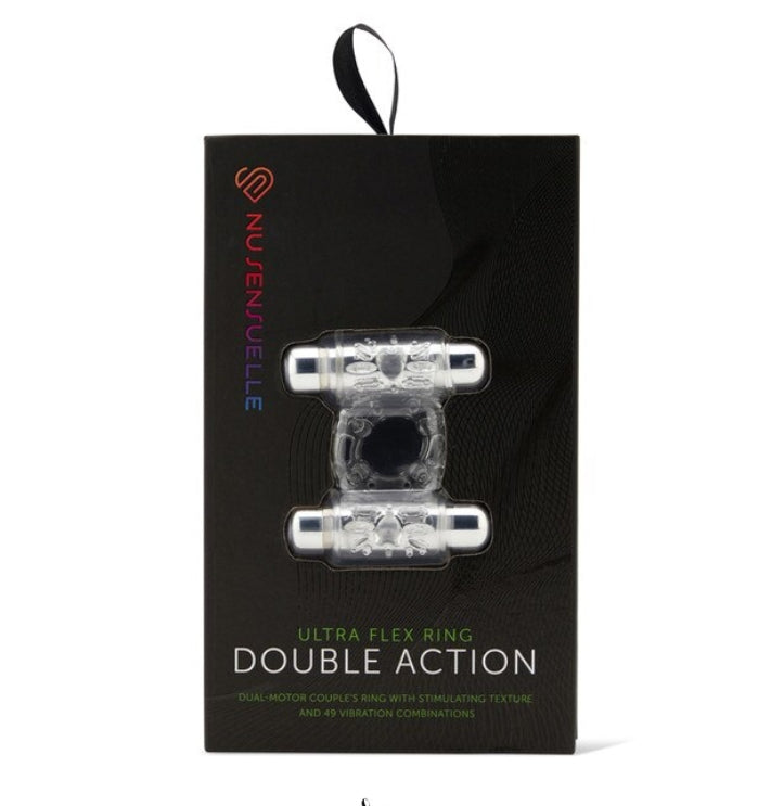 Nu Sensuelle Double Action Vibrating Cockring