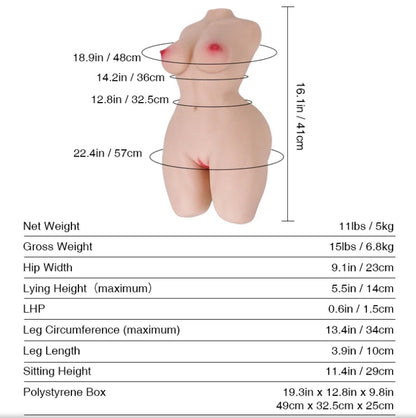 Tantaly HANNAH MINI Sex Doll Masturbator