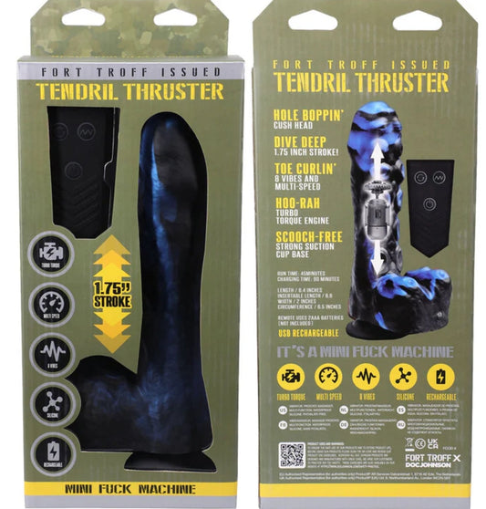 Fort Troff Tendril Thruster Black/Blue