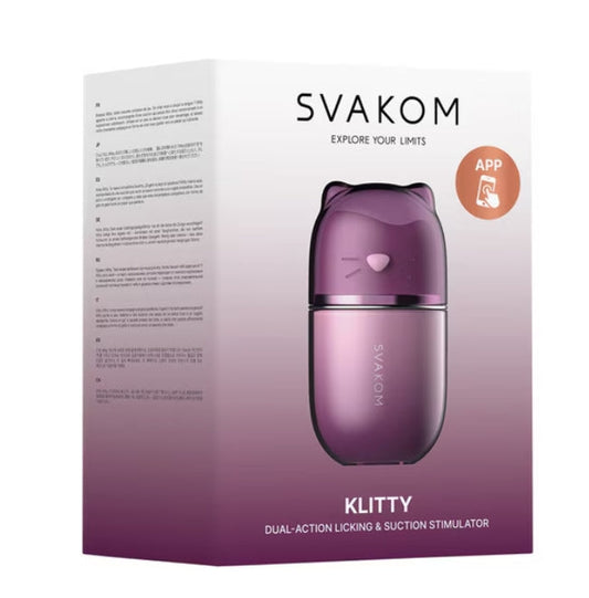 Klitty Dual-Action Licking & Suction Stimulator