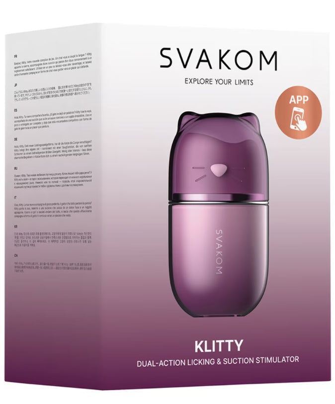 Klitty Dual-Action Licking & Suction Stimulator