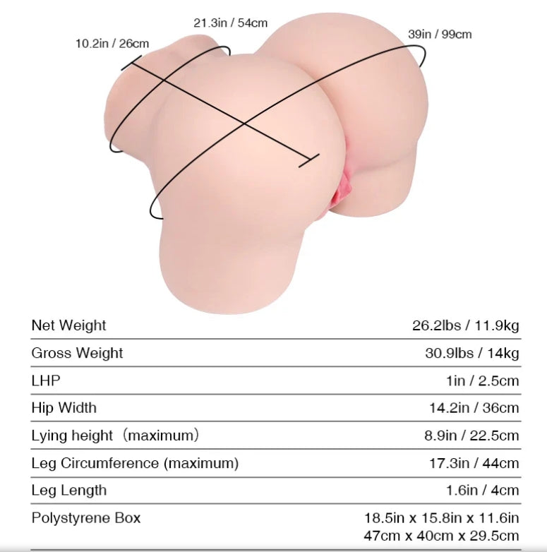 Tantaly Caroline Ass Sex Doll