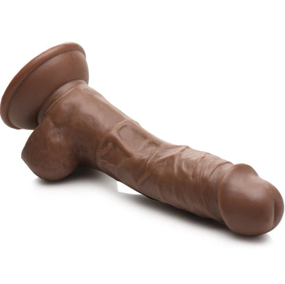 Fantasy JOCK Weightlifting Wesley 7" Dark Dildo with Balls