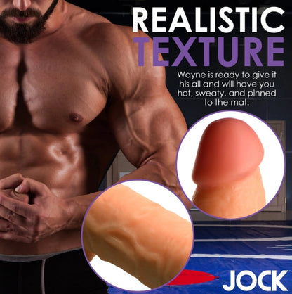 Fantasy JOCK Wrestling Wayne 7" Light Dildo with Balls