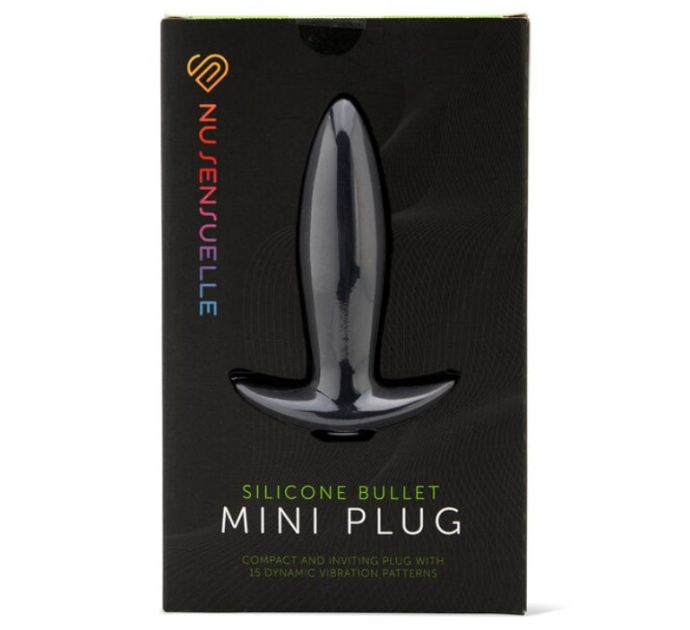 NU Sensuelle Mini Plug 15 Function Black
