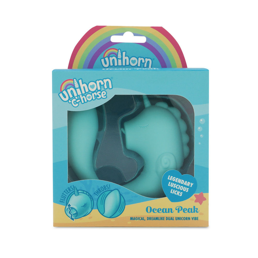 Unihorn - C Horse - Ocean Peak - Ocean Peak USB Rechargeable Dual Unicorn Vibrator