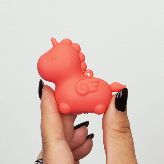 Unihorn Mini - Peachy Pony - Peach USB Rechargeable Stimulator