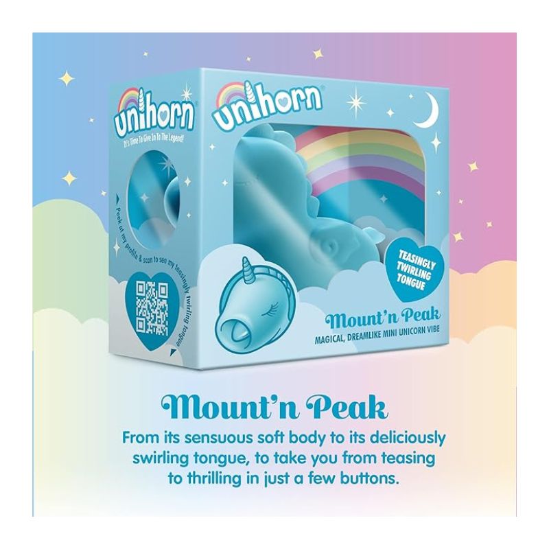 Unihorn Mount N Peak Vibe Small Vibrator and Cute Ladies Personal Toys