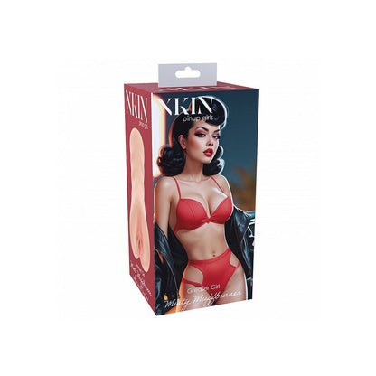 XKIN Pinup Girls - Misty Muffburner - Flesh 12 cm Vagina Stroker