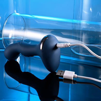 Zero Tolerance BLUE OASIS - Blue 12.3 cm USB Rechargeable Vibrating Anal Plug