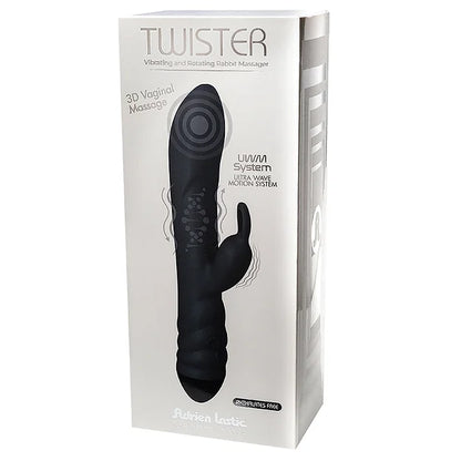 Adrien Lastic Twister Black Vibrator